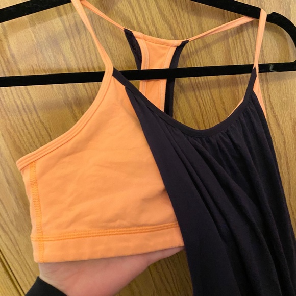 Lululemon tank top with built in sports bra - Picture 3 of 9